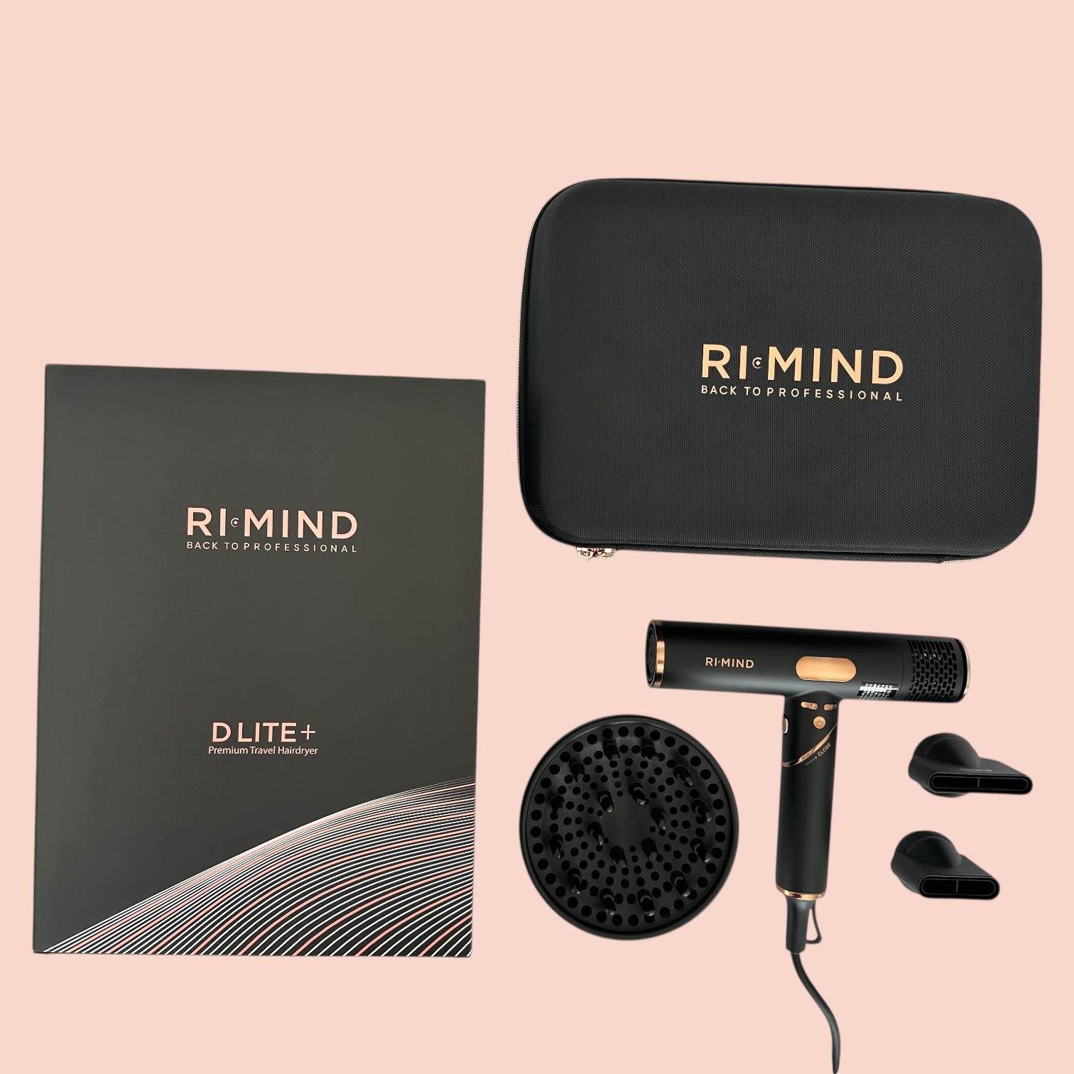 DLITE+ PREMIUM TRAVEL HAIRDRYER