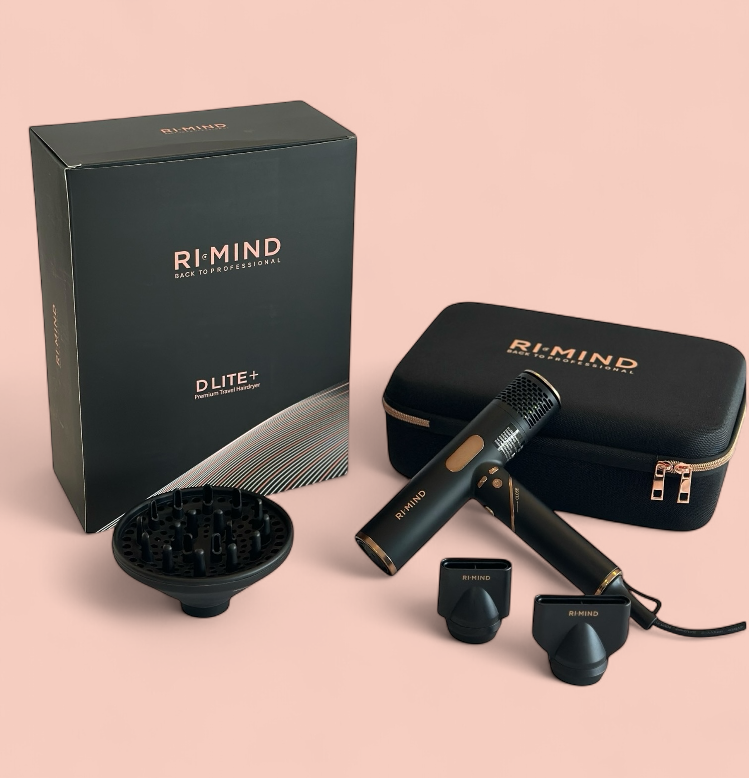 DLITE+ PREMIUM TRAVEL HAIRDRYER